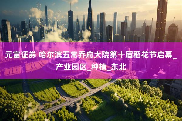 元富证券 哈尔滨五常乔府大院第十届稻花节启幕_产业园区_种植_东北